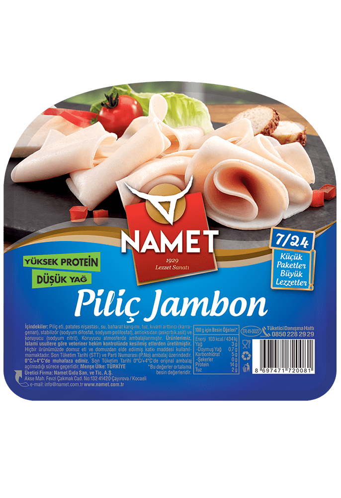 7/24 Piliç Jambon