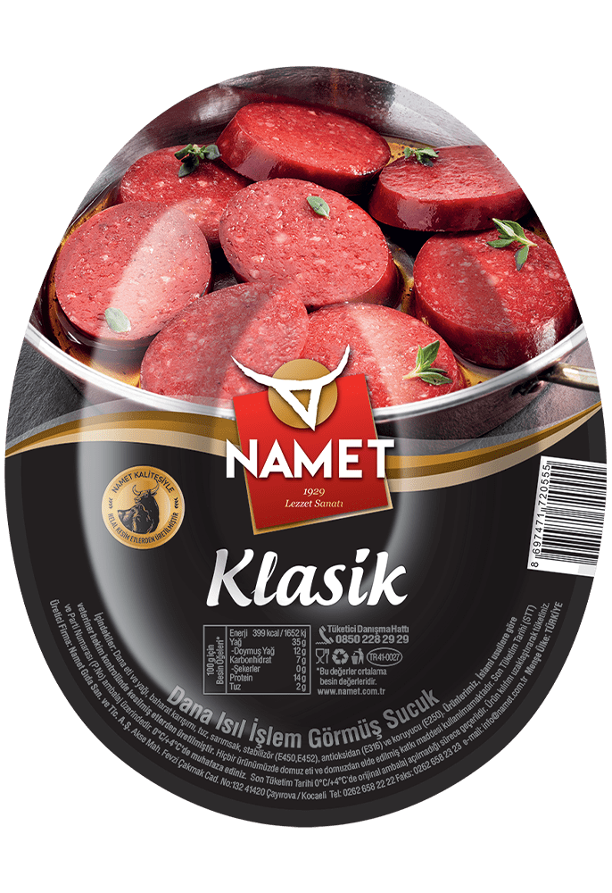 Klasik Dana Isıl İşlem Görmüş Sucuk