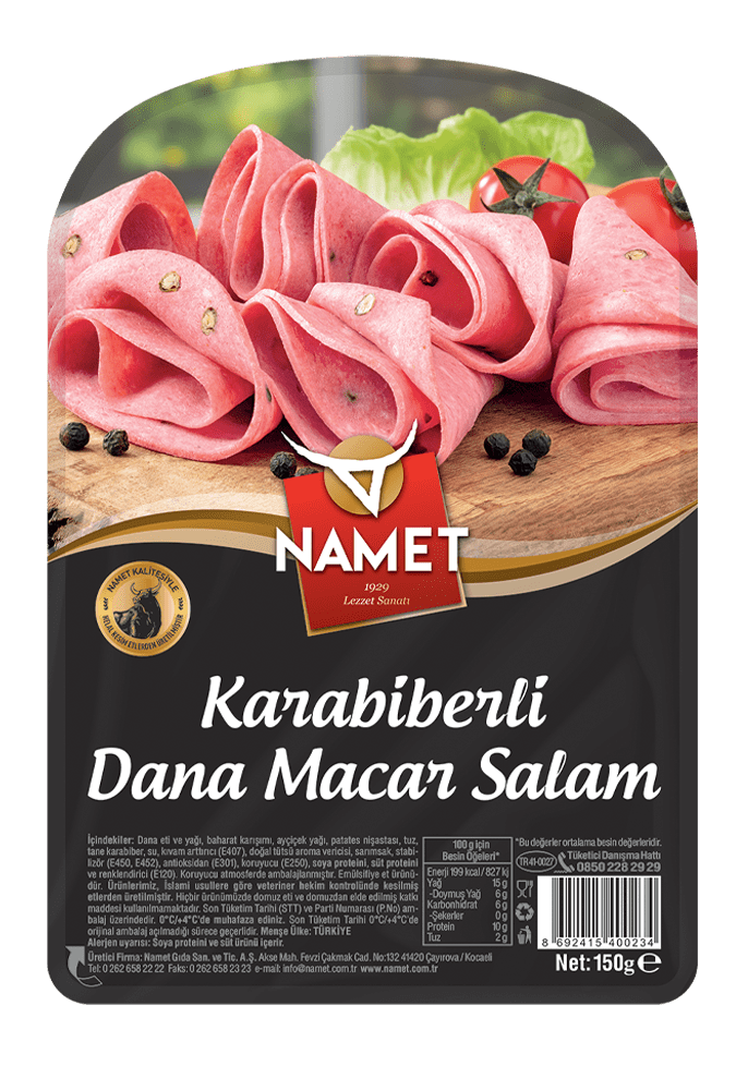 Karabiberli Dana Macar Salam