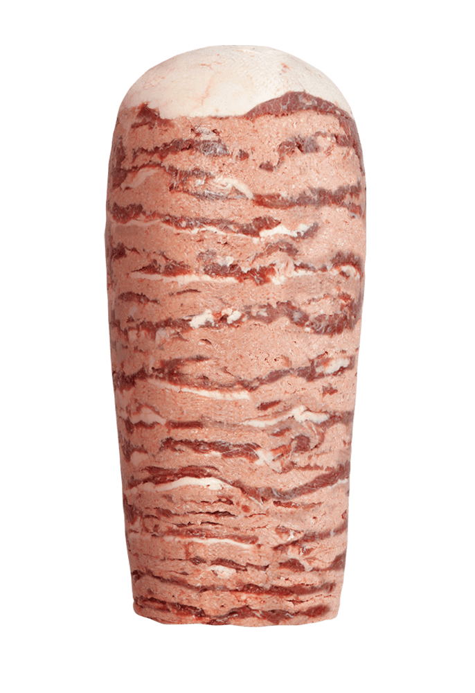 Dondurulmuş Dana Döner (%40 Yaprak - %60 Kıyma)