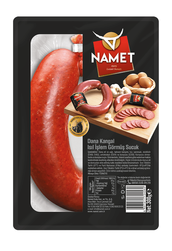 Dana Kangal Isıl İşlem Görmüş Sucuk